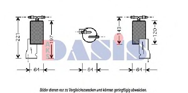 Осушитель, кондиционер AKS DASIS 803140N