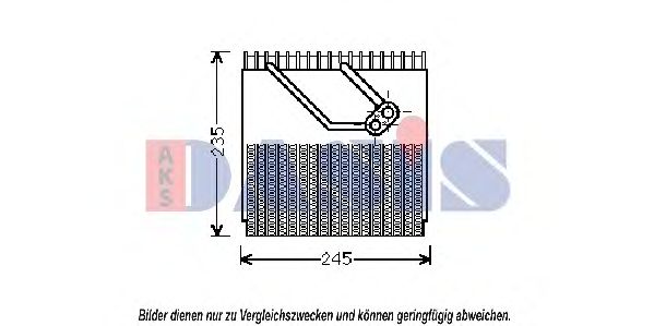 Испаритель, кондиционер AKS DASIS 820313N