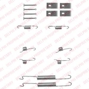 Комплектующие, тормозная колодка DELPHI LY1341