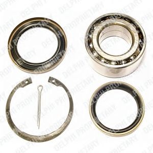 Комплект подшипника ступицы колеса DELPHI BK1322