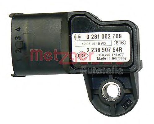 Датчик, давление наддува; Датчик, температура впускаемого воздуха; Датчик, давление наддува; Датчик, давление во впускном газопроводе A.I.C. Competition 54627