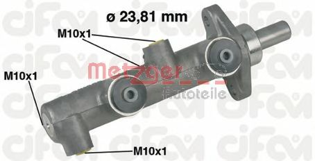 Главный тормозной цилиндр METZGER 202-159