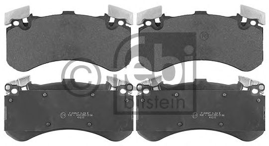 Комплект тормозных колодок, дисковый тормоз FEBI BILSTEIN 116023