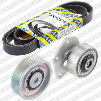 Поликлиновой ременный комплект SNR KA855.02