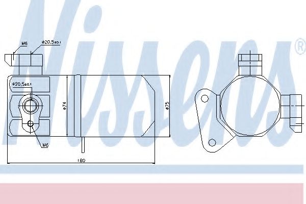 Осушитель, кондиционер NISSENS 95432