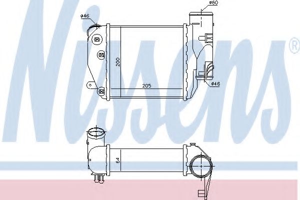 Интеркулер NISSENS 96417