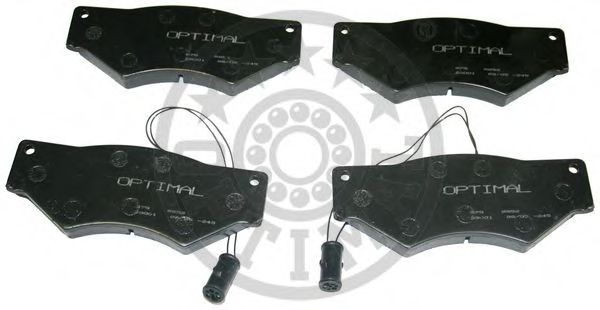 Комплект тормозных колодок, дисковый тормоз OPTIMAL 9852
