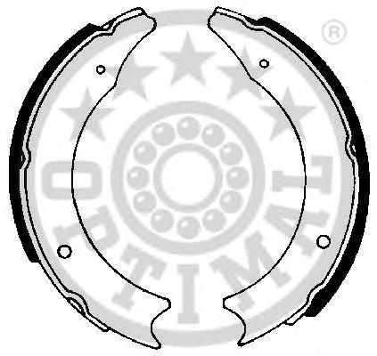 Комплект тормозных колодок OPTIMAL BB-0020