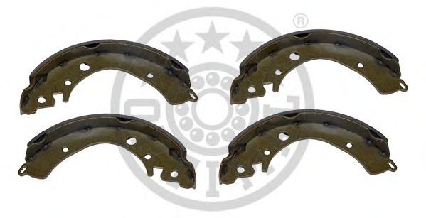 Комплект тормозных колодок OPTIMAL BB-0840