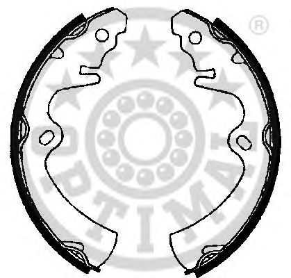 Комплект тормозных колодок OPTIMAL BB-3630