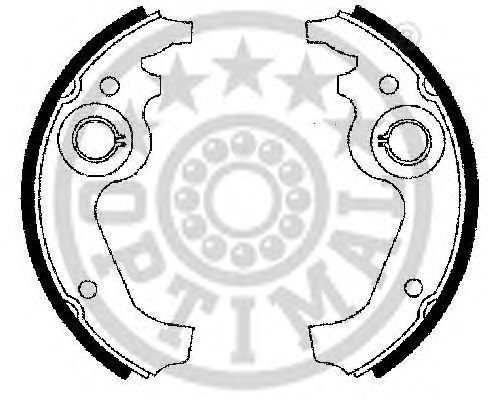 Комплект тормозных колодок LPR 670