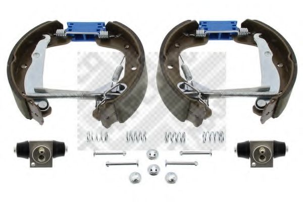 Комплект тормозных колодок MAPCO 9829