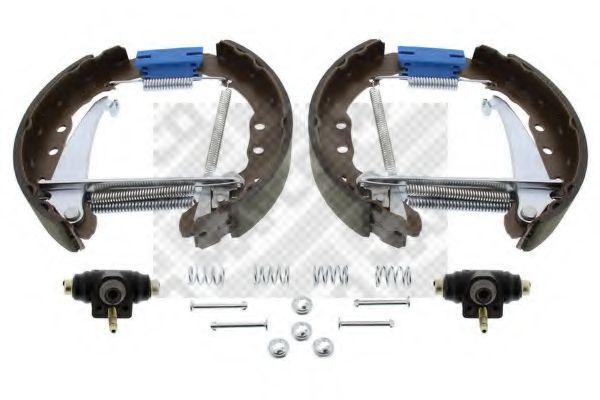 Комплект тормозных колодок MAPCO 9835