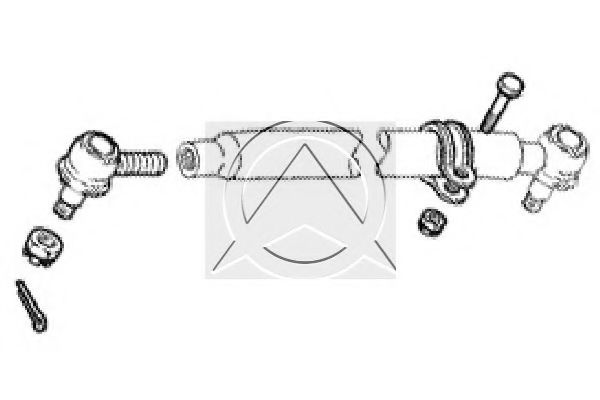 Продольная рулевая тяга SIDEM 14135