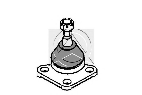 Несущий / направляющий шарнир SIDEM 62033