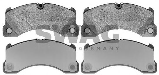 Комплект тормозных колодок, дисковый тормоз SWAG 30 11 6042