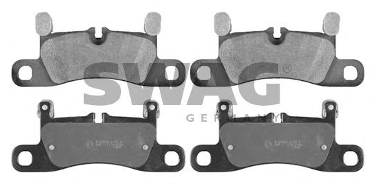 Комплект тормозных колодок, дисковый тормоз SWAG 30 91 6809