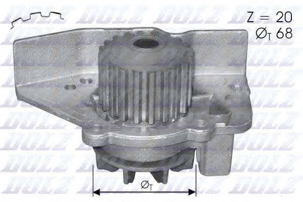 Водяной насос DOLZ C118