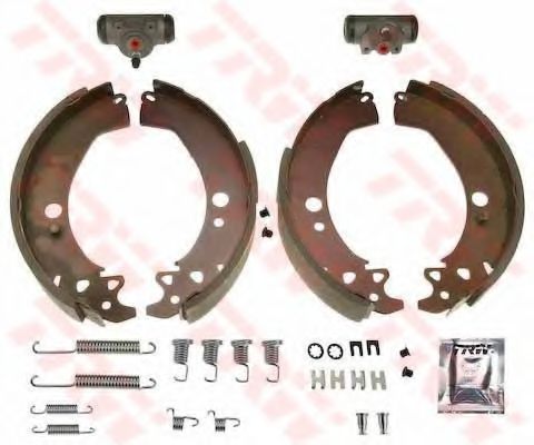 Комплект тормозных колодок VALEO 553075