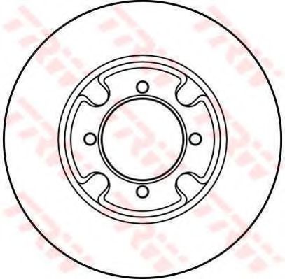 Тормозной диск TRW DF1987