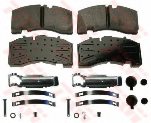 Комплект тормозных колодок, дисковый тормоз KNORR-BREMSE 1161563