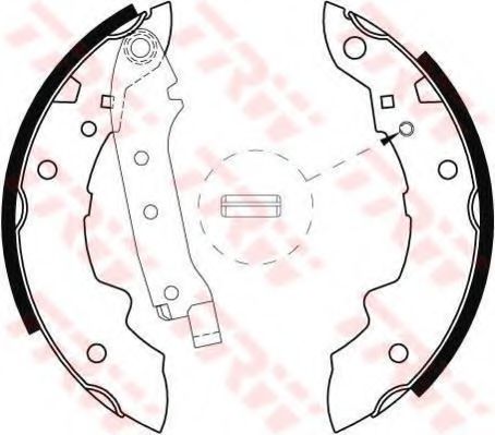 Комплект тормозных колодок TRW GS8057