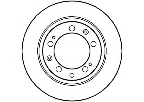 Тормозной диск NATIONAL NBD152