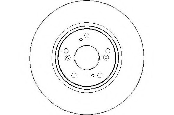 Тормозной диск NATIONAL NBD1684