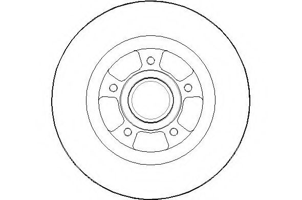 Тормозной диск NATIONAL NBD1773