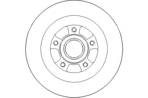 Тормозной диск NATIONAL NBD1783