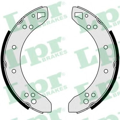 Комплект тормозных колодок LPR 01090
