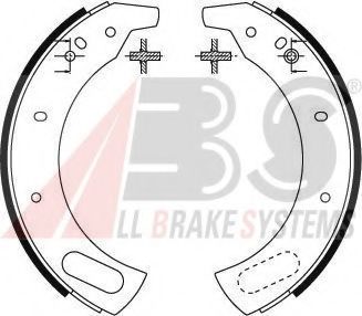 Комплект тормозных колодок A.B.S. 8632