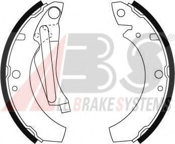 Комплект тормозных колодок A.B.S. 8740