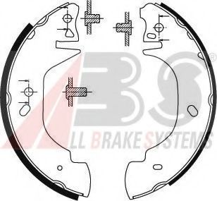 Комплект тормозных колодок A.B.S. 8940