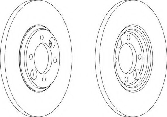 Тормозной диск NECTO WN201