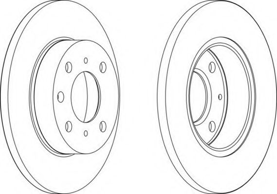 Тормозной диск ROADHOUSE 6040