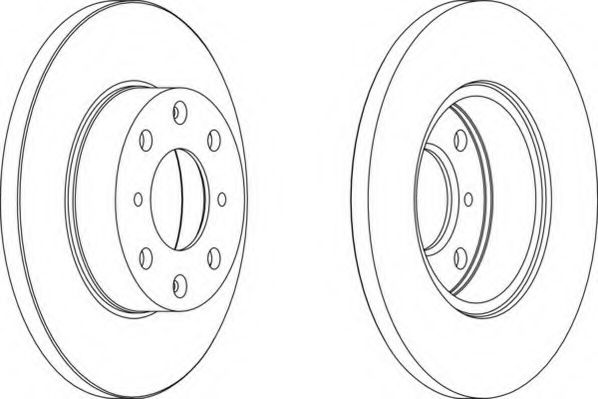 Тормозной диск NECTO WN531