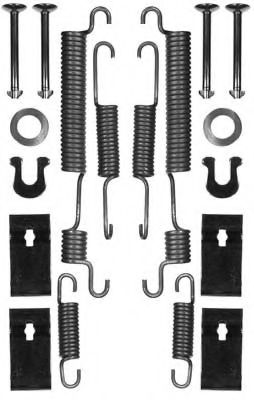 Комплект тормозов, барабанный тормозной механизм RAICAM 7342