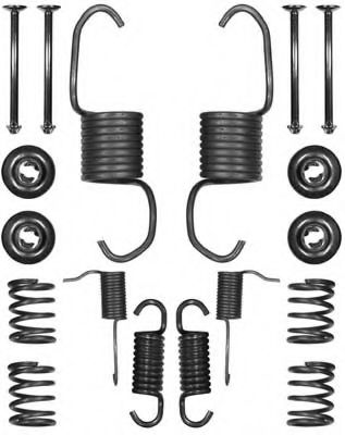 Комплект тормозов, барабанный тормозной механизм RAICAM 7401
