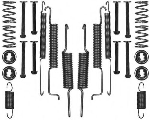 Пружина, тормозная колодка MGA R16