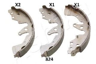 Комплект тормозных колодок ASHIKA 55-08-824