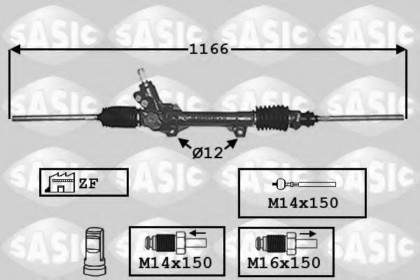 Рулевой механизм SASIC 7006022