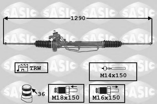 Рулевой механизм SASIC 7006150
