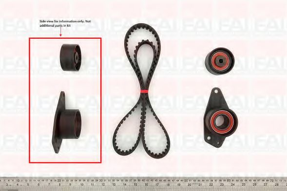 Комплект ремня ГРМ FAI AutoParts TBK191