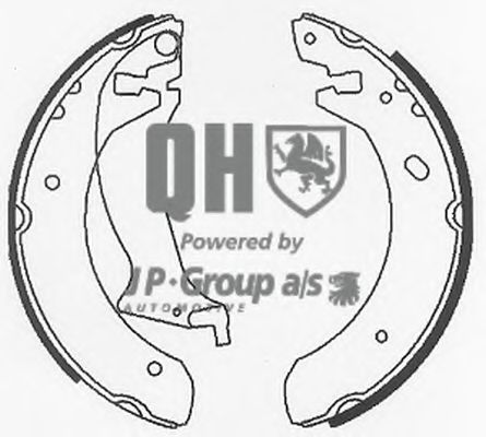 Комплект тормозных колодок JP GROUP 3763900119