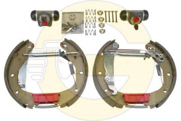Комплект тормозных колодок GIRLING 5316099