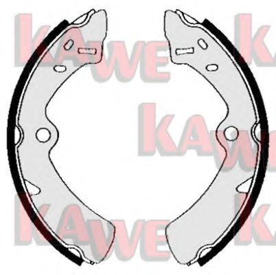 Комплект тормозных колодок KAWE 05190