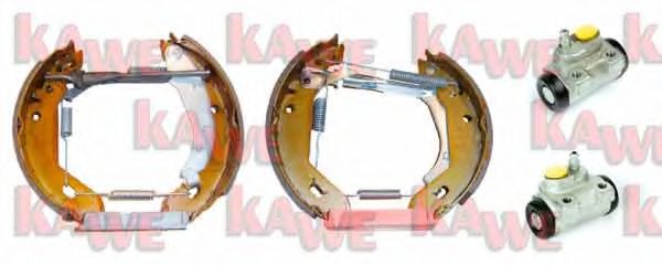 Комплект тормозных колодок KAWE OEK081