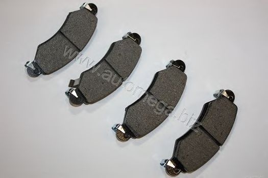 Комплект тормозных колодок, дисковый тормоз AUTOMEGA 3016050976