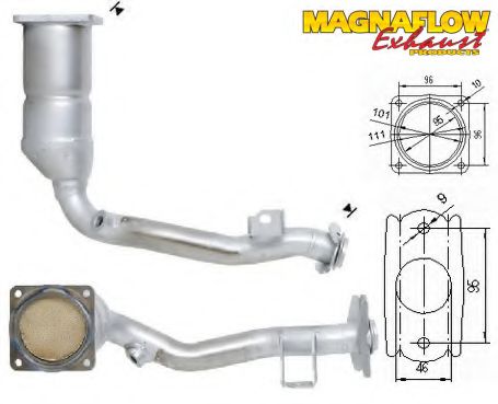 Катализатор MAGNAFLOW 70912